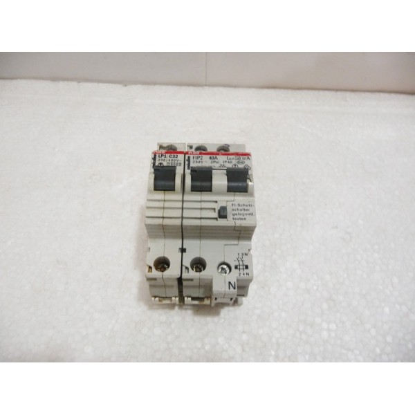 Circuit Breaker, LP1 C32, 230/400V, FIP2 40A, ABB Germany
